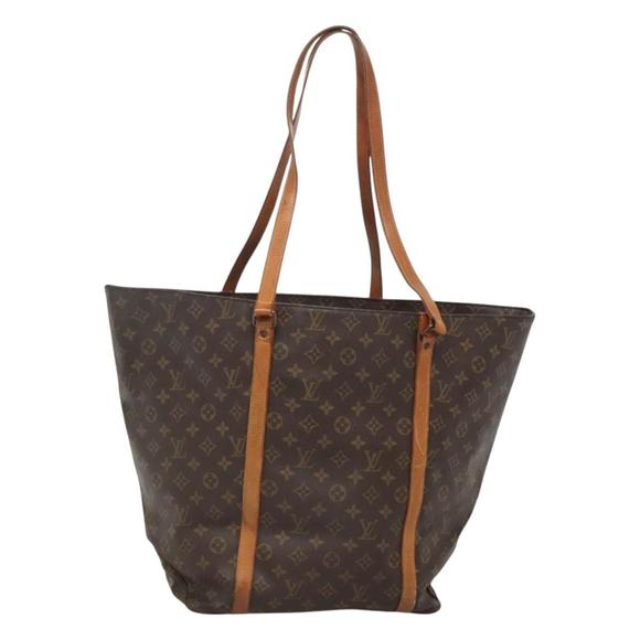 LOUIS VUITTON Monogram Sac Shopping GM Tote Bag M51110 LV Auth 117094 - Picture 1 of 16